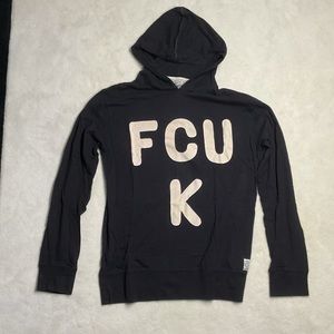French Connection UK (FCUK) Light Hoodie Size M
